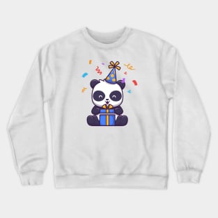 Cute panda gift Crewneck Sweatshirt